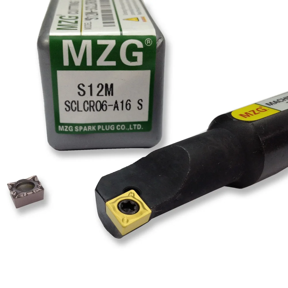 MZG S06K-SCLCR06-A16 6 mm 7 mm 8 mm CNC sústruhov Fréza Bar Malá Diera na Spracovanie Vložky Zaseknutá Vnútorného Nudné Nástrojových Držiakov