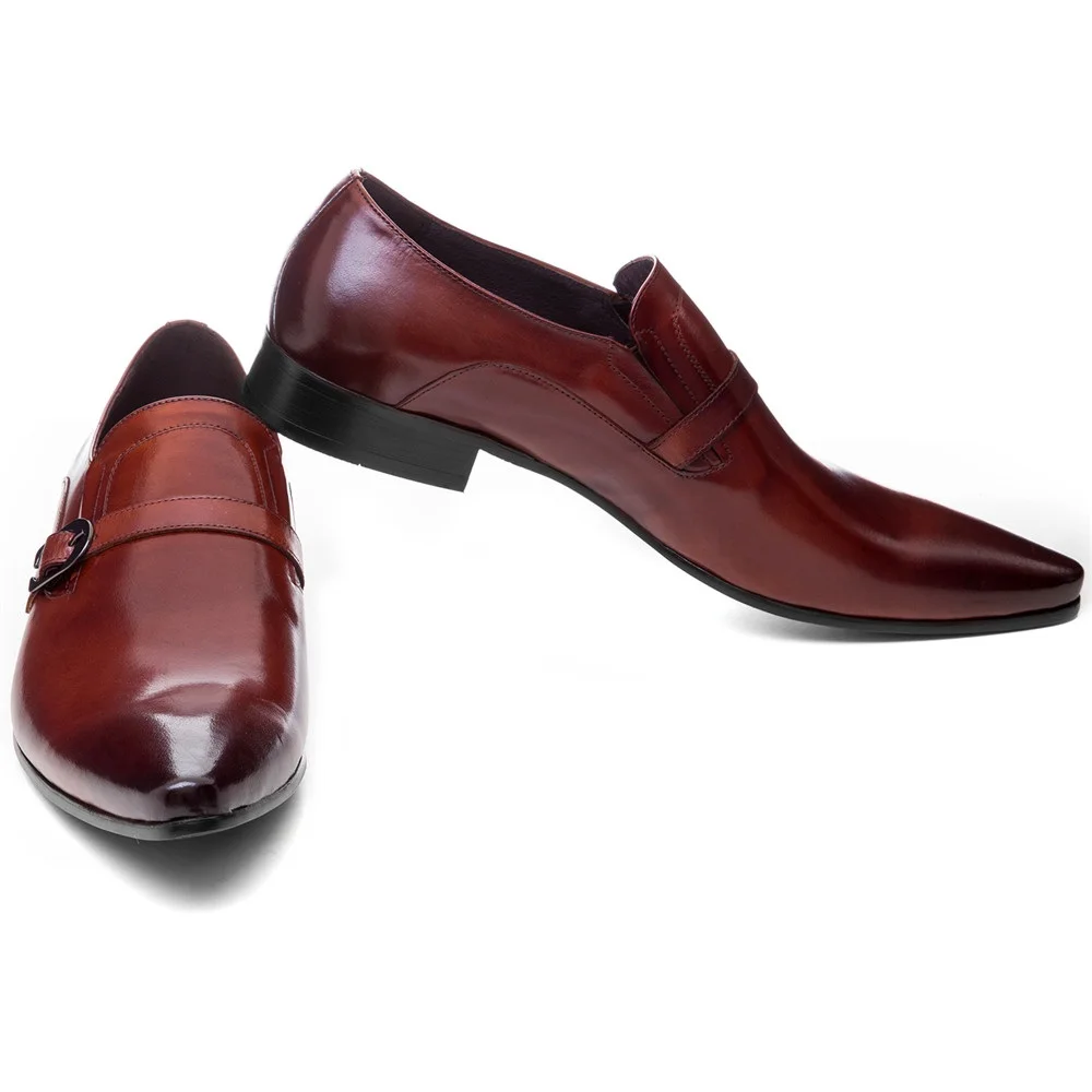 Móda hnedé opálenie / black lete mokasíny pánske šaty topánky pravej kože business topánky mens formálne topánky s prackou