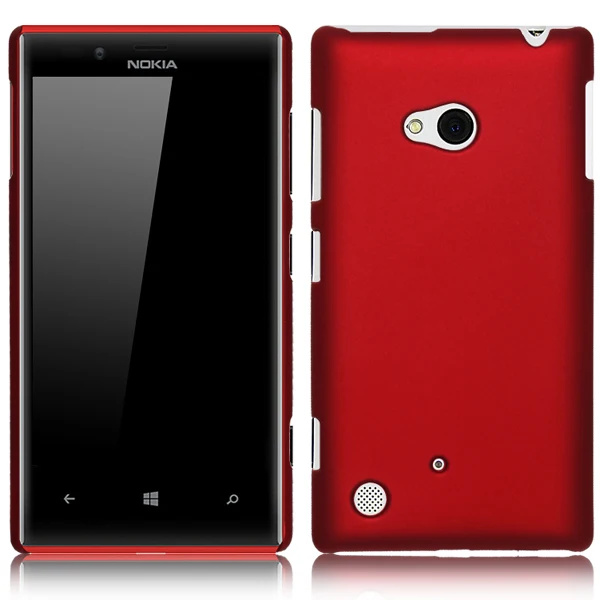 New Vysoká Kvalita Multi Farby Luxusné Matný Pogumovaný Pevný Telefón Prípade Kryt Pre Nokia Lumia 720 720