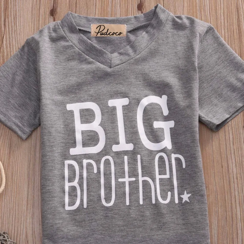 Novorodenca Chlapci Tričko Romper Batoľa Chlapci Topy Tričko Big Brother Malý Brat Oblečenie Nastaviť Chlapci Oblečenie