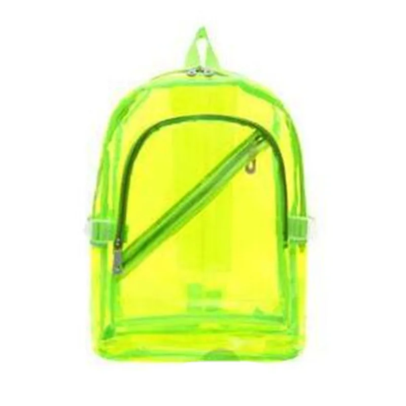 NOVÝ Vodotesný Batoh Transparentné číreho Plastu pre Dospievajúce Dievčatá PVC Školské Tašky Pleciach Taška priestor batoh pre notebook