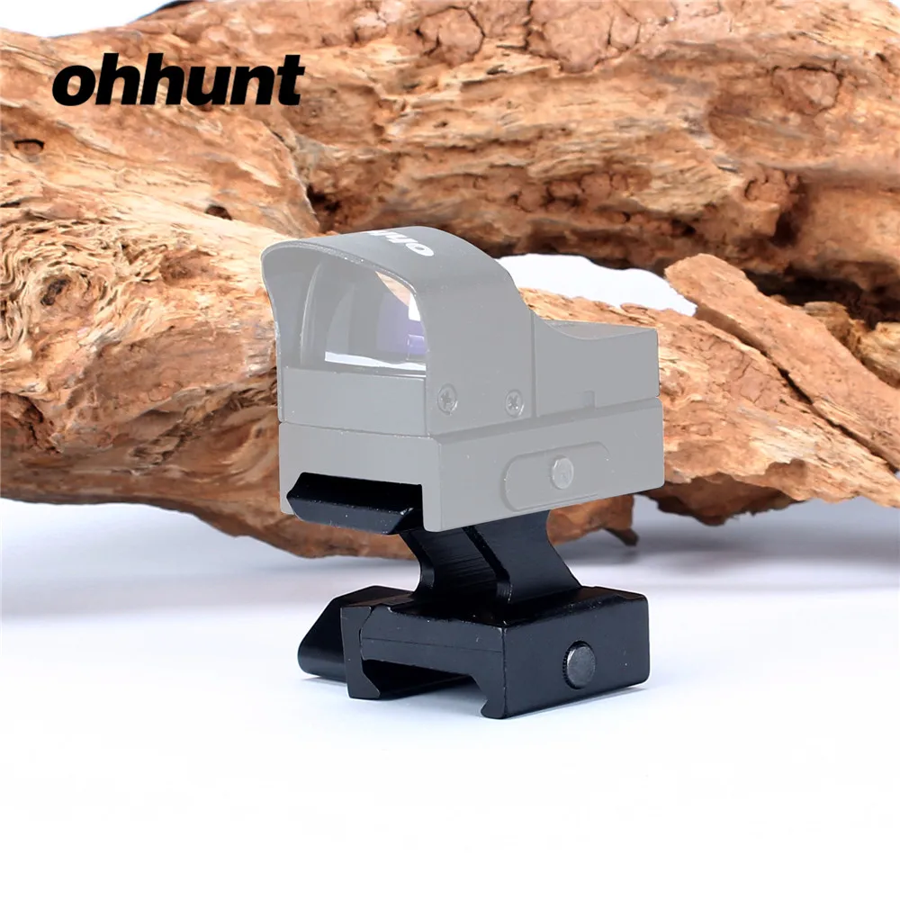 Ohhunt Vysoký Profil Kompaktný Taktické Red Dot Sight Stúpačky Mount 3 Sloty Picatinny Weaver Železničnej Lov Rozsah Držiaky Príslušenstvo