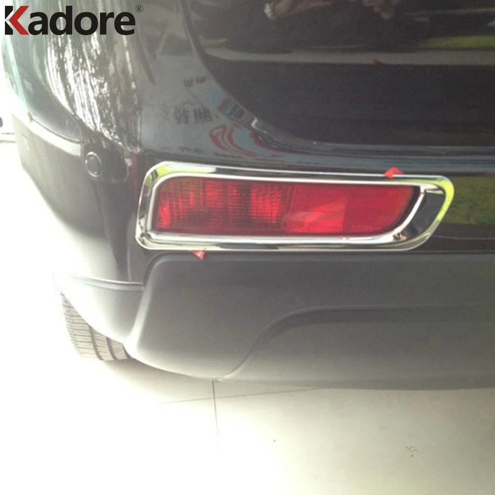 Pre Mitsubishi Outlander roky 2013-ABS, chrómové Spätné Chvost Hmlové Svetlo Lampy Kryt Výbava Dekorácie Foglight Chránič Vonkajšie Časti
