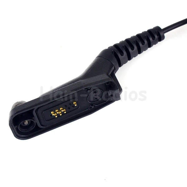 Prst PTT Hrdla MIC Covert Akustické Trubice Slúchadlo Headset pre Motorola XIR P8268 P8260 P8200 XPR6550 XPR6300 DP3400 DP3600