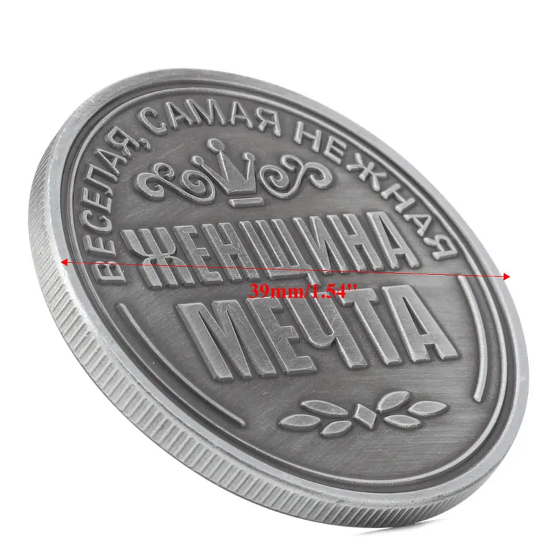 Ruský Irina Pamätné Výzvou Mince Kolekcie Zberateľských Fyzickej Darček-F1FB