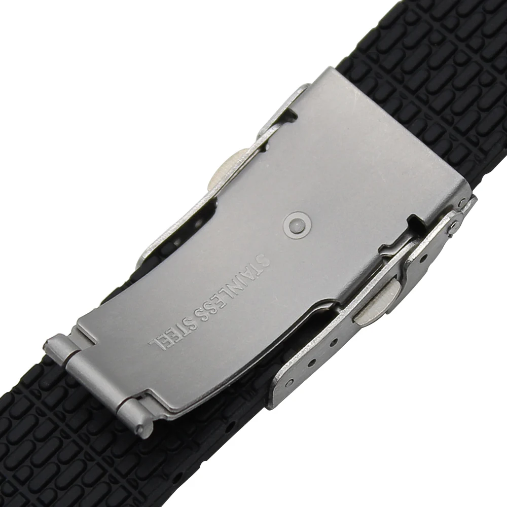Rýchle Uvoľnenie Silikónové Gumy Watchband 20 mm pre Motorola Moto 360 2 42mm Mužov Zápästie Popruhu Pásu Náramok + Jar Bar + Nástroj