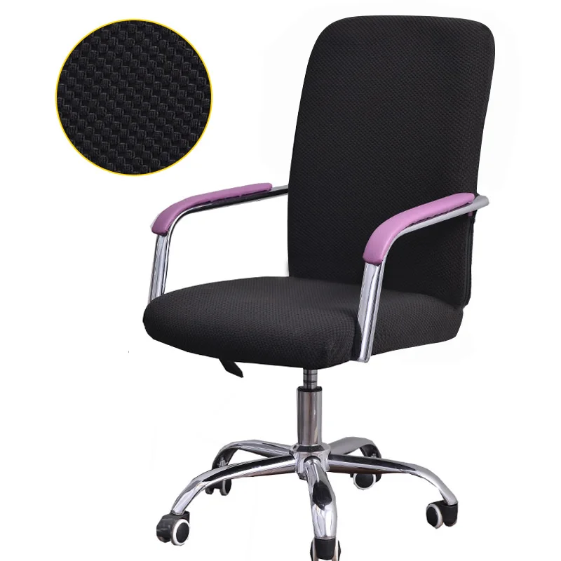 Univerzálna veľkosť Žakárové stoličky kryt Počítača Office elastické kreslo, Poťahy sedadiel Rameno Poťahy Úsek Rotujúce Výťah