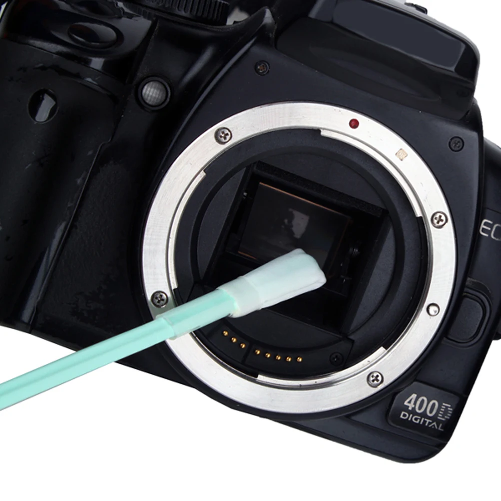 Vysoká Kvalita 6pcs CCD COMS Mokré Senzor Bavlnenou handričkou Fotoaparátu Čistenie Objektívu Vyhovovali Stick držiak Pre Nikon pre Canon na Fotoaparát Sony