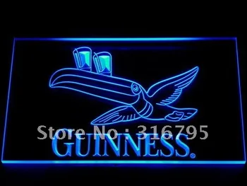 012 Guinessovej Toucan Pivo Bar, Pub Club LED Neónový nápis s On/Off vypínač 20+ Farieb A 5 Veľkostí si môžete vybrať