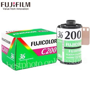 1 Rolka/veľa Fujifilm Fujicolor C200 Farebný 35mm Film 36 Expozície pre Formát 135 Fotoaparát Lomo Holga 135 BC Fotoaparát Lomo Určených