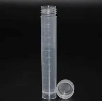 10 ml Plastových Mrazené Skúmavky Fľaštičku S Tesnenie Spp Kontajner Na Laboratórne Školské Vzdelávacie Dodanie LX1242