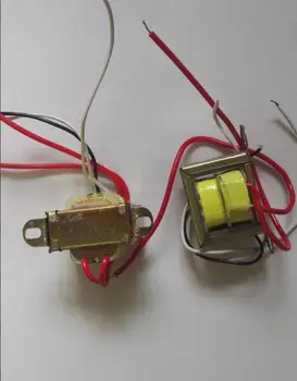 10W Napájací transformátor Vstup(červená): AC 220V 50Hz/výstup: dvojité AC 12V