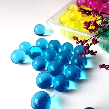12bags/veľa 2.5-3 mm Perly v Tvare Kryštálu Pôdnej Vody Korálky Blato Rásť Magic balls Jelly svadobné Domova Bez Sklenené Fľaše