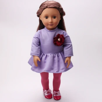 18-palcové Americké Dievča Bábiku šaty sady 18-palcové bábika 43 cm Baby Born zapf oblečenie nastaviť hračky darček pre dievča