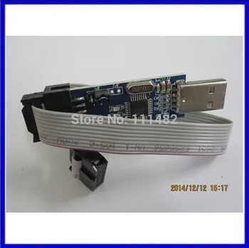 1LOT Nové USBASP USBISP AVR Programátor USB ISP USB ASP ATMEGA8 ATMEGA128 Podporu Win7 64 KB