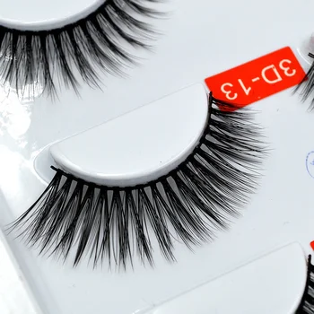 1Pair 3D Jie Tong Multi Vrstvy Prírodných Black Noriek Vlasy Falošné Mihalnice make-up Falošné Oko Riasy Krásy make-up DIY Salon Tip 04-17#