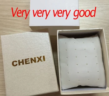1pc CHENXI značky Praktické hodinky box & Darčekové krabičky majú vo vnútri hubky, doprava Zdarma