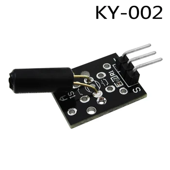 1PCS 3 pin KY-002 SW-18015P Tlmenie Vibrácií Prepínač Snímača Modul pre Diy Kit