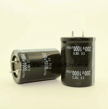 200V 1000UF Vysoko kvalitné tvrdé elektrolytický kondenzátor 200v 1000uf 1000UF 200V 30*35 30*40 mm najvyššej kvality