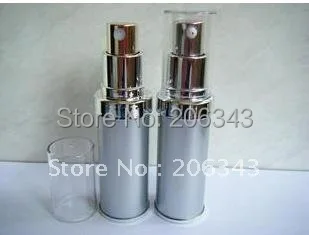20ML airless fľaše plastové fľaše na mlieko/emulzie/sérum/tekuté základy starostlivosti o pleť, kozmetické balenia čerpadla fľaše rozprašovača
