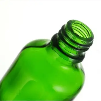 20PC 5ml-100 ml 30 ml Zelené Sklo Kvapalné Látky Pipety Fľaša Oko Kvapkadla Drop Aromaterapia Prázdne Esenciálny Olej, Fľaša S Hadicou