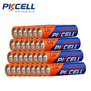 30Pcs/PKCELL1.5Volts LR6 Batérie AA Alkalické Batérie E91 AM3 MN1500 Suché Batérie 2A Jedno Použitie Batérie