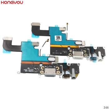 5 KS/Veľa Pre IPhone 6 6 G 4.7 palcový USB Nabíjací Port Konektor Nabíjačky Dock Flex Kábel