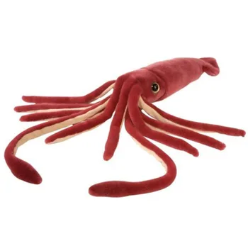 70 Plnej Dĺžke Obrie Morské Zviera Squid Plyšové Hračky Simulácia Squid plyšáka Bábika Deti Darček