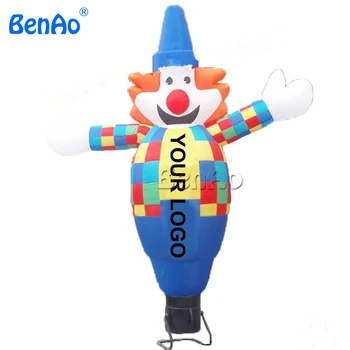 AD026 BENAO Hot predaj Klaun Vzduchu tanečník 10 ft -20 ft 3m-6m Vysoký & Nafukovací Balón Človeka na predaj