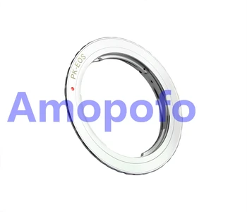 Amopofo PK-EF Elektronické krúžkov Adaptér pre Pentax K PK Objektív pre Canon EOS 7D 60D 500D 1100D 450D 550D Fotoaparát adaptér