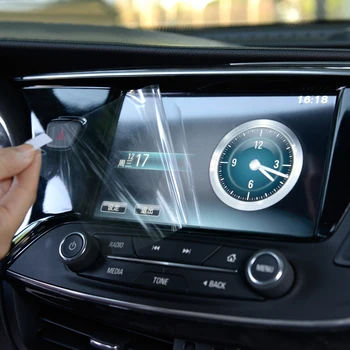 Auto Nálepku 8 7 Palcové GPS Navigácie Ocele Ochranná Fólia Pre Porsche Cayenne Ovládanie LCD Displej Auto Styling