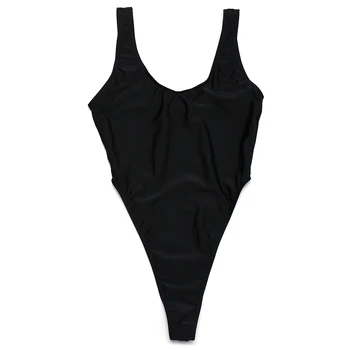 BANDEA 2016 Sexy jeden kus Ženy Plavky pevné Bikini Brazílske Plavky dvojvrstvové plavky plážové oblečenie maillot de bain