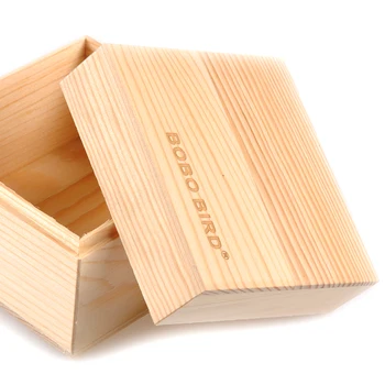 BOBO VTÁK Prázdne Bambusu Drevený Box na Hodinky/Hodinky A Šperky Boxy