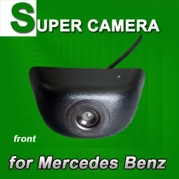 CCD auto spredu parkovanie auta kamera logo kamera pre mercedes benz nepremokavé nočné videnie, HD
