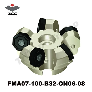 CNC Frézovanie nástroj FMA07-100-B32-ON06-08high rýchlosť konci mlyn na karbid frézovanie vložiť ONHU typ ONHU060408 -PM -PF