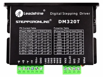 Digitálny Stepper Ovládač 0.3-2.2 18-30VDC pre Nema 8, 11, 14, 16, 17 Stepper Motor