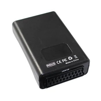 Doprava zadarmo HDMI Scart AV Prevodník signálu adaptér converter HD Prijímač Pre Staré TELEVÍZNE s napájaním podpora hdmi 1080p