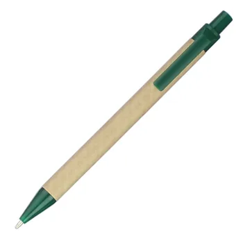 Eco pero,čierny atrament,plastový klip zelený koncept ekologických recyklovaný papier guličkové pero, veľkoobchod,vlastnú propagáciu darček