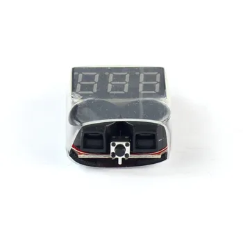 F00872 Nízkeho Napätia, Alarm Buzzer Volt na Meter Indikátor Checker Dual Reproduktor 1-8S Lipo/Li-ion/Fe Batéria 2 v 1 Tester 2S 3S 4S 8S