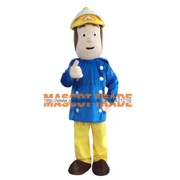Fireman Sam Maskot Maškarný kostým pre Dospelých veľkosť pre Halloween party podujatia