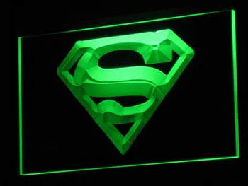 G004 Superman LED NeonL ight Prihlásiť