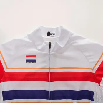 Holandsko T - Shirt Cyklistika Dres WEIMOSTAR Mužov Požičovňa Krátky Rukáv Priedušné Cyklistické mtb Cyklistické Odevy Cestnej Bike Jersey
