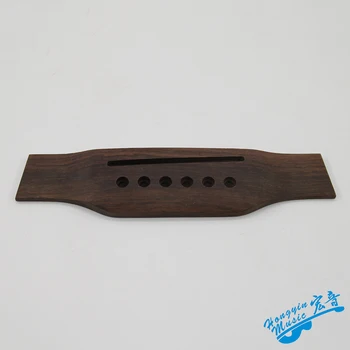 Indický Rosewood Akustická Gitara Most Náhradných Dielov Vysokej Kvality Dreva Rosewood Gitarové Príslušenstvo 165*37.5*9.7 mm