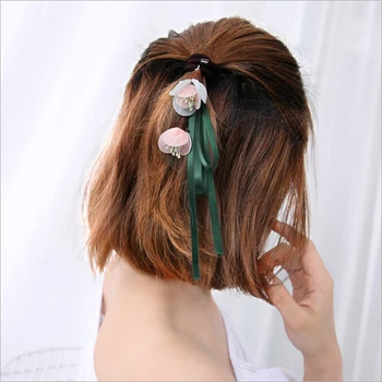 Kórejský módne kvet krásy elastické vlasy gumičky krúžok guma príslušenstvo pre ženy, dievčatá vlasy väzby ozdoby headdress dary