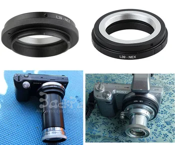 L39-NEX Adaptér Objektívu pre Leica L39 M39 objektív pre SONY E-mount NEX, Fotoaparát telo A7 A7R A5000 A6000 NEX3 NEX5 5N 5R 7 F5
