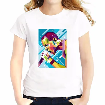 Linkin spevák Chester Bennington, t košele feminina JOLLYPEACH ÚPLNE nové, mäkké bežné tričko Krátky Rukáv T-Shirts femme
