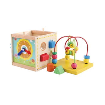 LOGO WOODBaby drevená hračka pre deti Dreva Classic Multi Tvar Triedič Blok pre Deti Darček juguetes brinquedos Multifunkčné box
