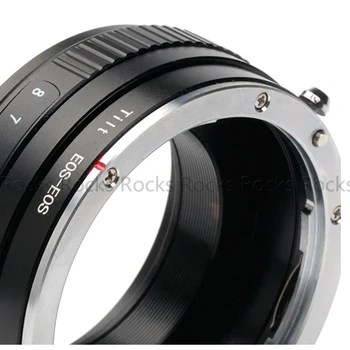 Makro Tilt Adaptér oblek pre Canon EOS EF mount objektív, aby vyhovovali pre Canon EOS 5D II III 60D 700D 450D 50D
