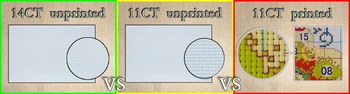 Mieru obchod cartoon hračka diy maľovanie počíta tlačené na plátno DMC 11CT 14CT súpravy DMS Cross Stitch výšivky, výšivky Nastaviť