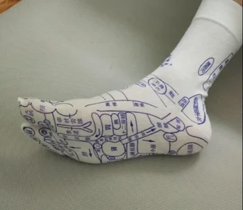Miliónov ľudí pedikúra nôh otvor obrázok nováčik Plantárna acupoint masáž nôh, masáž nôh kontaktný bod ponožky